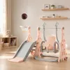 UnboxG 3-in-1 Kinderrutsche mit Schaukel & Basketballkorb, Produktbild-Vorschau 1