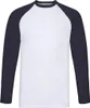 Fruit of the Loom 61-028-0 | Long Sleeve Baseball Herren Produktbild-Vorschau 1