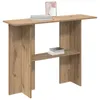 vidaXL Stolik konsola Artisan dąb 100 x 30 x 75 cm materiał Podgląd zdjęcia produktu 3