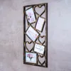 Fotorahmen 5 Fotos 10x15 13x18 Herz Kupfer Schwarz Produktbild-Vorschau 2