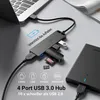 USB 3.0 4-Port Hub Vention CHLBF 1m, Black Náhled obrázku produktu 3