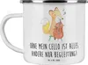 Mr. & Mrs. Panda Motivtasse Cello Magie - Weiß - Geschenk, Produktbild-Vorschau 1