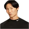 Nike Dri-Fit Fitness Mock-Neck Long-Sleeve Top Black/White Produktbild-Vorschau 4