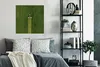 MuchoWow® Poster Traktor - Gras - Linie 75x75 cm - Wand Produktbild-Vorschau 4