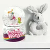 Schneekugel Einhorn mit Glitzer - Hochwertige Schüttelkugel Produktbild-Vorschau 7