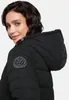 Winter Steppjacke mit abnehmbarer Kapuze, Stehkragen und Produktbild-Vorschau 2