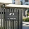 Sillar Adressschild Hausnummer personalisiert Metall Produktbild-Vorschau 5