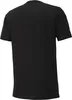 The back view of a black t-shirt. Anteprima dell’immagine prodotto
