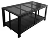 Metall Kaminholzregal Sitzbank 100 × 48 × 45 cm – Matt Produktbild-Vorschau 1