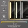 HOKO Badspiegel LED Antibeschlag Wandspiegel 60x80cm+Licht Produktbild-Vorschau 9