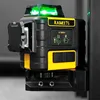 Křížový laser zelený 3x360°, čárový laser KAIWEETS KT360A Náhled obrázku produktu 2