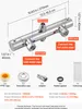 SucceBuy Robinet de douche thermostatique avec blocage de Voir les images du produit 6