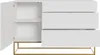 Selsey VELDIO - Sideboard Kombikommode mit 3 Schubladen, Produktbild-Vorschau 4