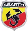 Abarth Offizielle Klebepatch Schild Logo, 48 x 51 mm Produktbild-Vorschau 1