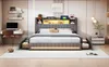 CDGlobal Polsterbett 140x200cm mit USB, Typ-C und LED, Produktbild-Vorschau 16