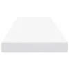 vidaXL Mensole sospese 2 pz. Bianco 90x23,5x3,8 cm MDF Anteprima dell’immagine prodotto 13