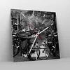 Wanduhr - Quadrat - Glasuhr - Holland Kanal - 30x30cm - Produktbild-Vorschau 4