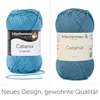 Schachenmayr Catania, 50g Kachelblau Handstrickgarne Produktbild-Vorschau 7