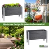 Hochbeet 98 x 40 x 59 cm 100 Liter Holzoptik robust Produktbild-Vorschau 6