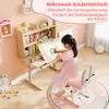 COSTWAY Schreibtisch Kinder, Kinderschreibtisch mit Regal, Produktbild-Vorschau 6