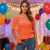 Damen-Neon-Party-Outfit im Stil der 80er/90er Jahre: Sexy Produktbild-Vorschau 9