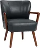 HOMCOM Chaise rembourrée, chaise d'accentuation rembourrée Voir les images du produit 1