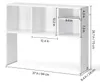 VEVOR Schreibtisch Bücherregal94 x 24 x 73 cm  Produktbild-Vorschau 7