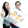Mr. & Mrs. Panda Sofakissen Mops Verliebt - Weiß - Produktbild-Vorschau 4