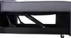 A close-up view of the underside of a sofa bed, showing the metal mechanism and wheels. Produktbild-Vorschau