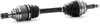 RIDEX 13D0118 Antriebswelle Vorne Links für TOYOTA AVENSIS Produktbild-Vorschau 1