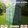 Fóliový skleník se čtvercovou základnou 143x143x195cm - Náhled obrázku produktu 9