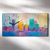 Wanduhr Bürouhr Leinwand Bild Geräuschlos 60x30 Landschaft Produktbild-Vorschau 2