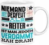 Reiter Geschenk Tasse Lustige Geschenkidee für Reiter Produktbild-Vorschau 1