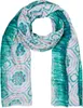 styleBREAKER Damen Schal Batik Muster mit Metallic Produktbild-Vorschau 1