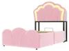Letto imbottito 90 x 200 cm con spazio contenitore Anteprima dell’immagine prodotto 11