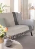 Biederlack Plaid mit Fransen Cover Baumwolle Design Salt & Produktbild-Vorschau 6