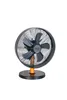 Der Unold Tischventilator Black Steel ist ein moderner schwarzer elektrischer Tischventilator mit ru Produktbild-Vorschau