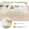 Tavolo in legno per bambini con 2 sedie "BUNNY", set ideale Anteprima dell’immagine prodotto 10