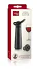 Vacu vin O987460 Weinpumpe Concerto schwarz mit 4 Stopfen Produktbild-Vorschau 2
