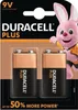DURACELL Alkaline Batterie "PLUS POWER" E Block 9V 2er Produktbild-Vorschau 20