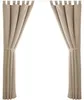 Gardinen 2er Set Grau 140x245 cm mit Schlaufen, Produktbild-Vorschau 2