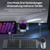Tragbares 3-in-1 Klappbares Tastatur-Maus-Set mit Dual-Mode Produktbild-Vorschau 2