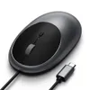 A close-up studio shot of a wired USB-C computer mouse against a white background. Produktbild-Vorschau