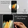 NALIA Klare Handy Hülle mit Kette für Samsung Galaxy S21, Produktbild-Vorschau 5