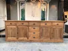 XXL Echtholz massiv Teakholz Sideboard Kommode Bierens 240 Produktbild-Vorschau 2