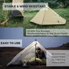 Qunature Outdoor Zelt 1 Person Ultra Light Camping Zelt Produktbild-Vorschau 6