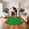 Tappeto da golf COSTWAY 300 cm, tappetino da golf con erba Anteprima dell’immagine prodotto 2