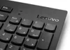 A close-up view of a black Lenovo keyboard. Produktbild-Vorschau