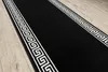 PASSATOIA BCF MORAD Grek greco nero 120 cm nero 120x400 cm Anteprima dell’immagine prodotto 2