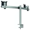 DURABLE Monitor Halterung PRO für 2 Monitore, 508523 silber Produktbild-Vorschau 4